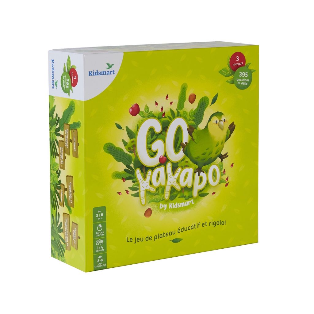 Boite du jeu educatif et rigolo Go Kakapo Kidsmart