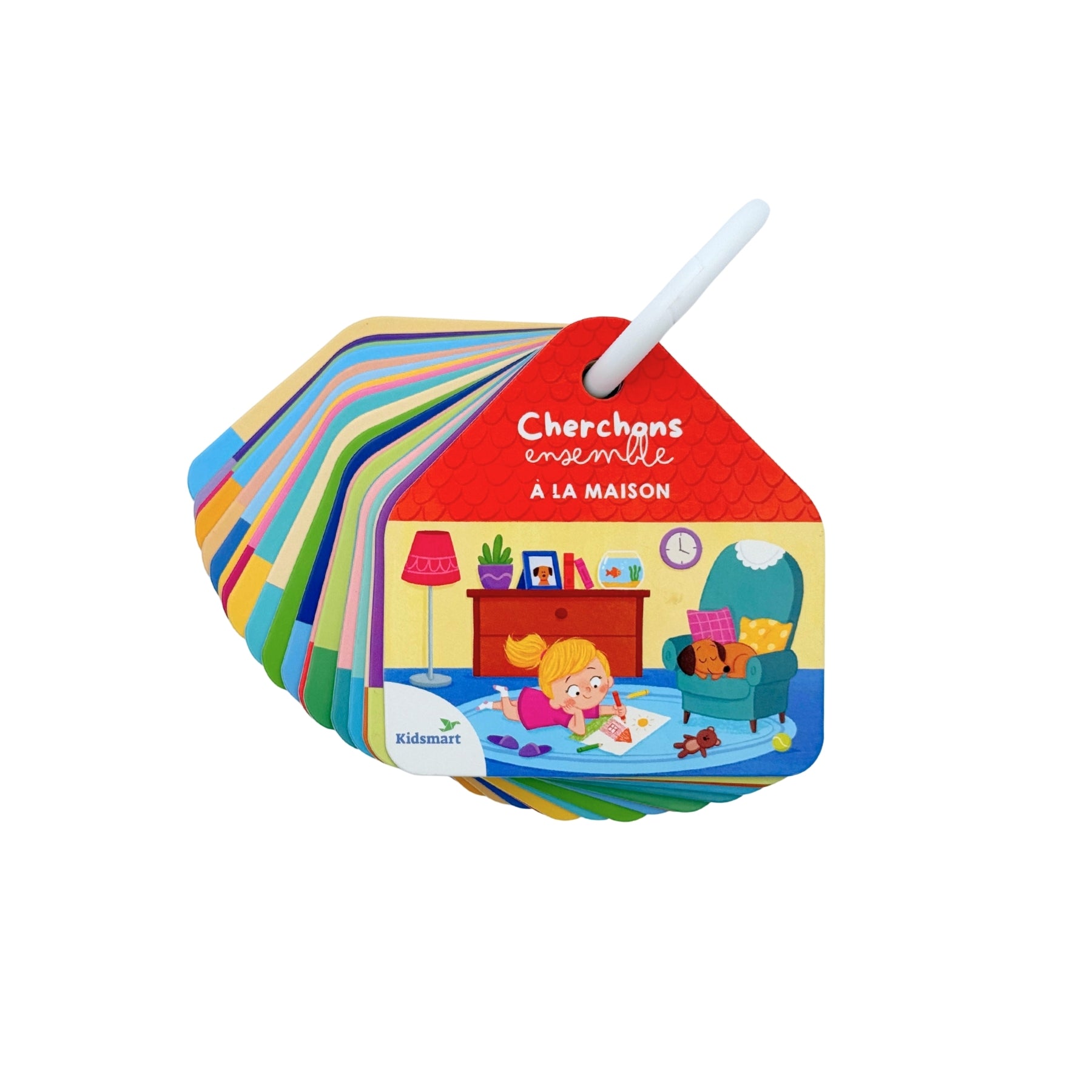 Cherchons ensemble a la maison - Visuel des cartes