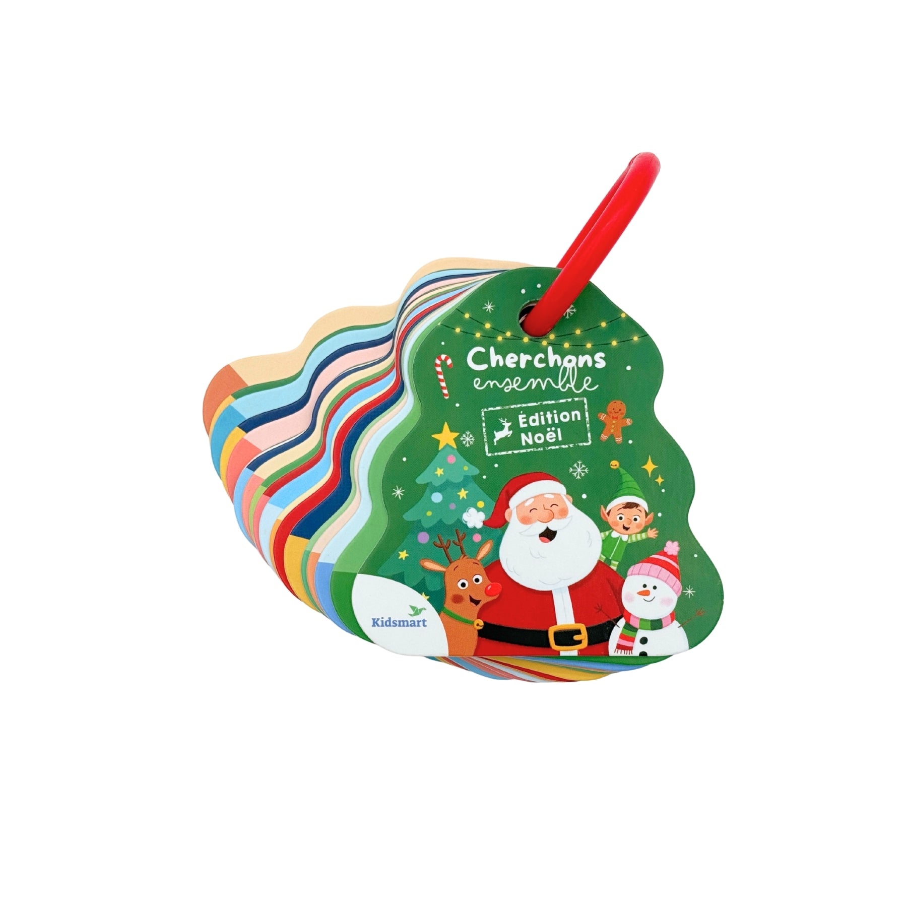 Visuel des cartes du jeu Cherchons ensemble edition Noel