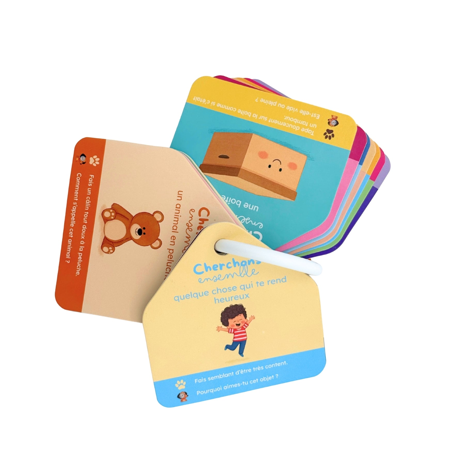 Cherchons ensemble a la maison - Exemple de cartes