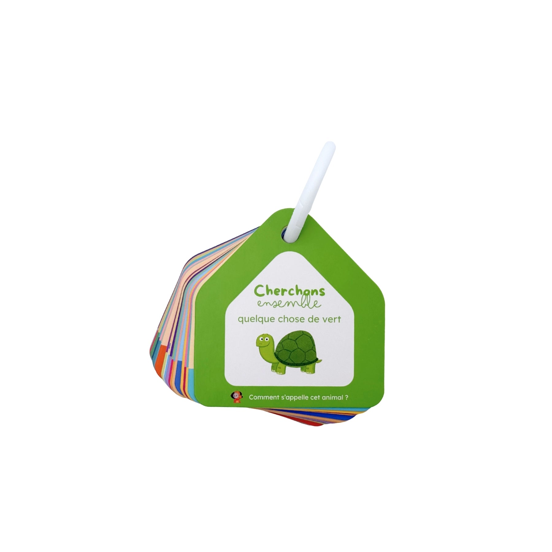 Cherchons ensemble a la maison - Visuel de la carte quelque chose de vert