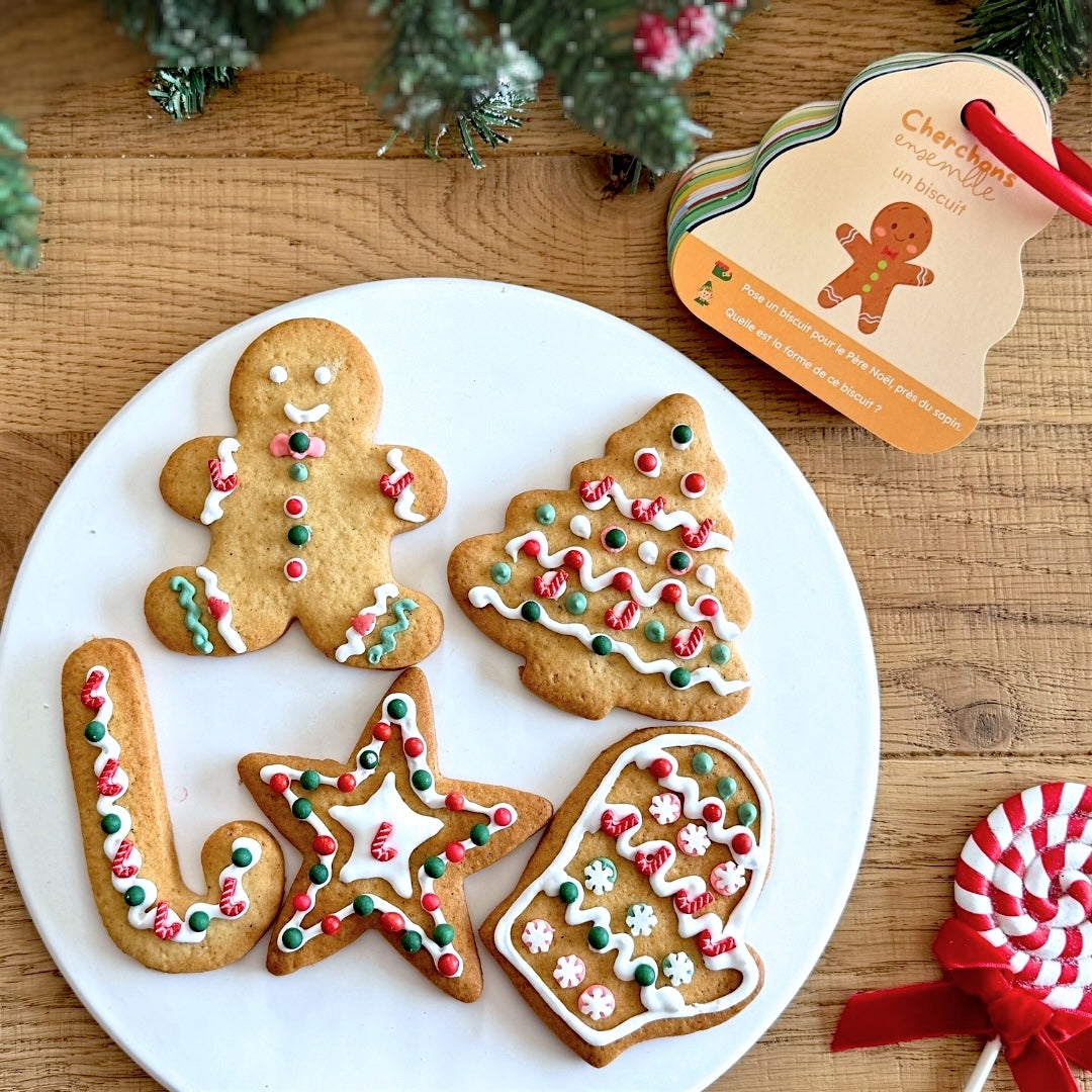 carte cherchons ensemble un biscuit