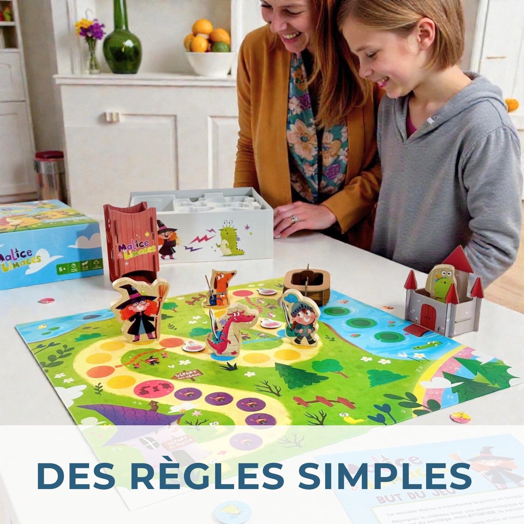 alice et Limaces des règles simples