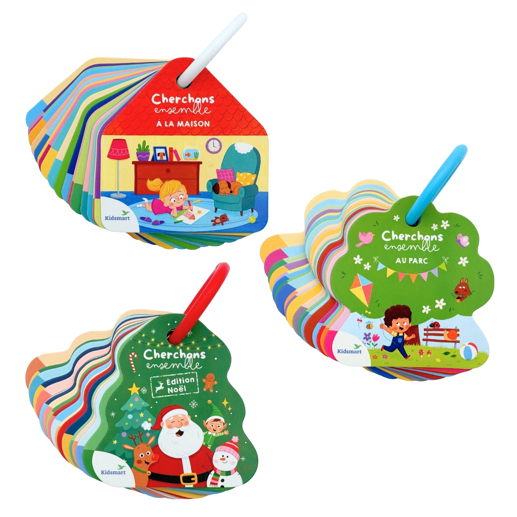 Présentation du pack découverte cherchons ensemble avec un visuel des cartes