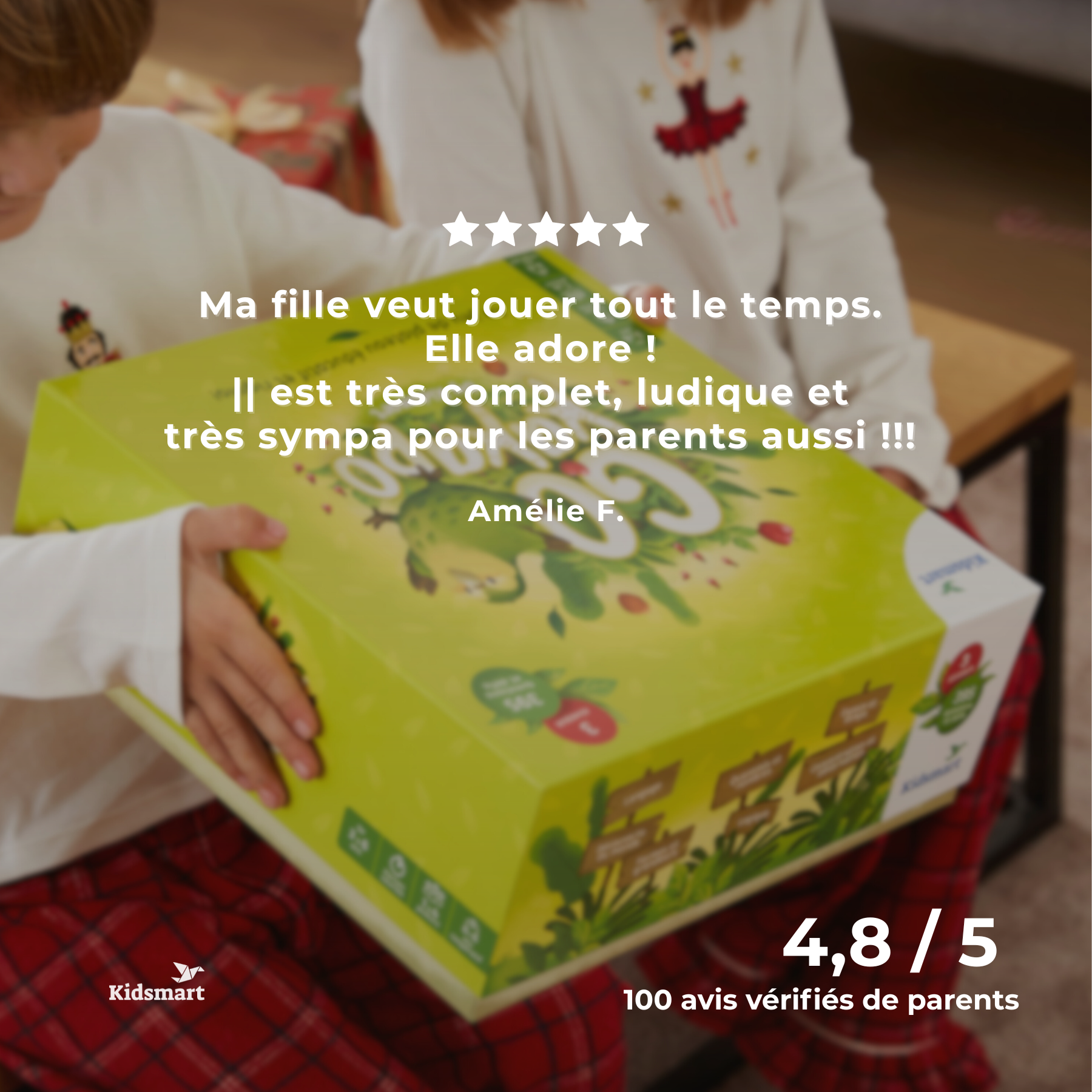 Témoignage Go Kakapo 5 étoiles avec note globale 4,8/5